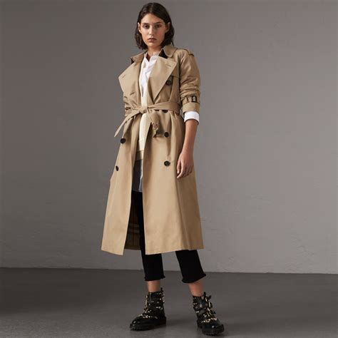 burberry womens trench long|women's zara Burberry trench coat.